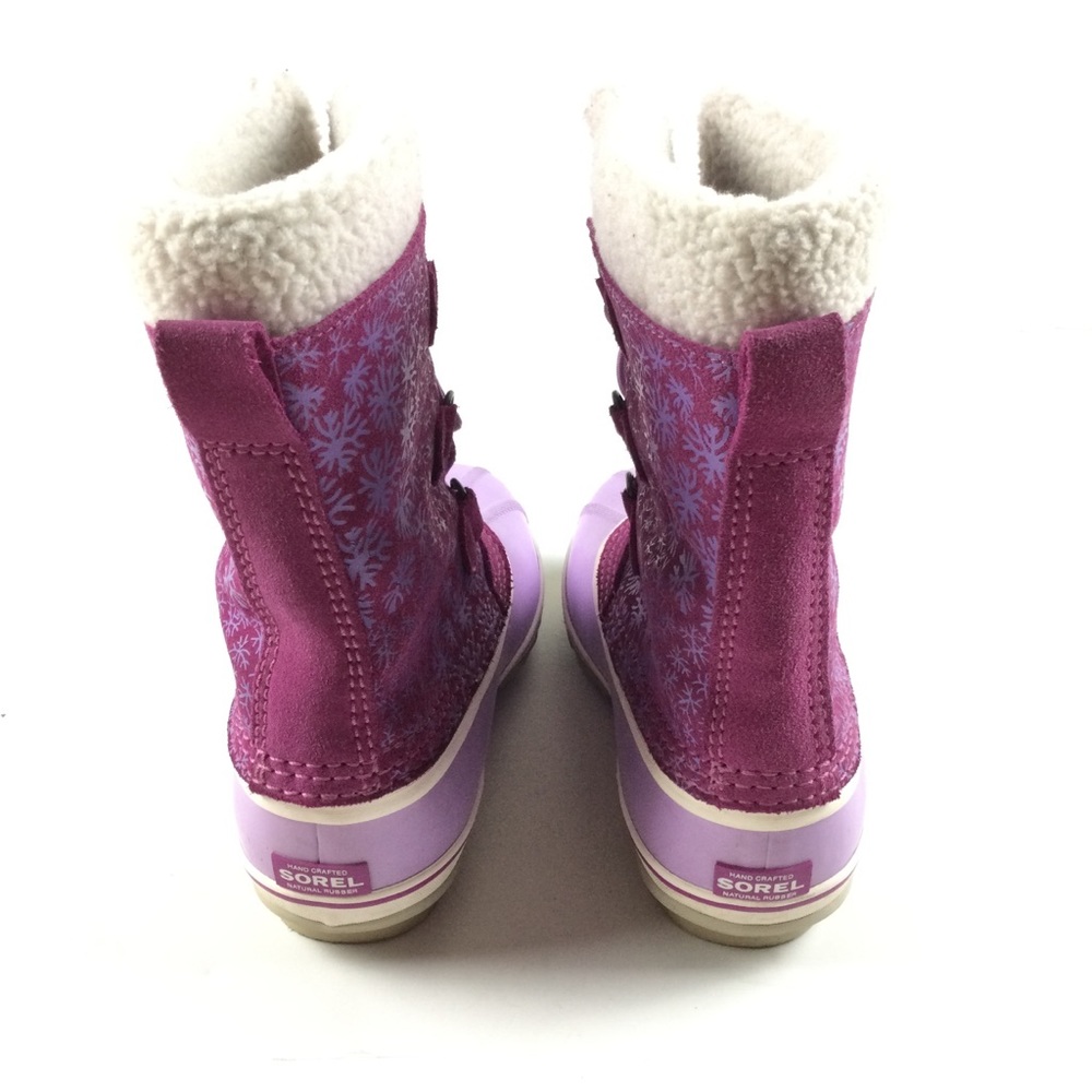 SOREL Winter Carnival Snowflake Waterproof Winter Snow Boot Women’s Sz 6 - Picture 5 of 11